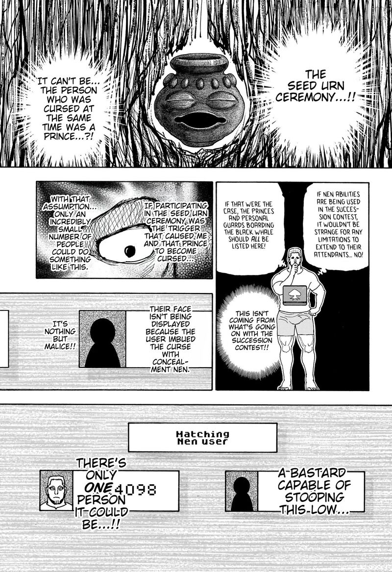 Hunter x Hunter, Chapter 415 image 03
